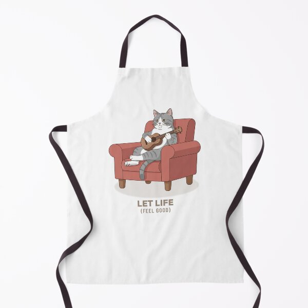 Item preview, Tabby Cat Playing Ukulele Vintage Illustration designed and sold by COZY VINTAGE animal.