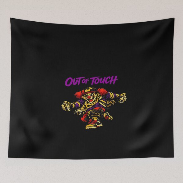 Item preview, Out of Touch Graffiti Clown Urban Streetwear Art designed and sold by FrozenHeat97.