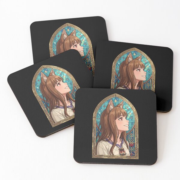 Item preview, Holo Spice and Wolf Wise Wolf Cathedral Smile designed and sold by mildaclairmo.