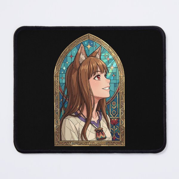 Item preview, Holo Spice and Wolf Wise Wolf Cathedral Smile designed and sold by mildaclairmo.