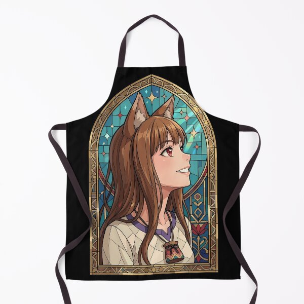 Item preview, Holo Spice and Wolf Wise Wolf Cathedral Smile designed and sold by mildaclairmo.