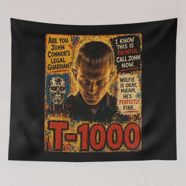 Item preview, T-1000 designed and sold by TeeCodes.