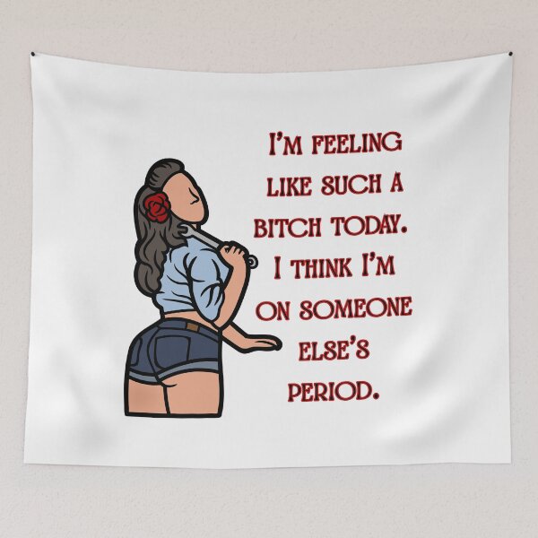 Item preview, Someone else's period designed and sold by QuotablesGeek.