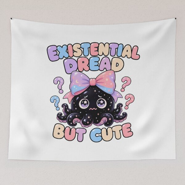 Item preview, Existential Dread, but Cute designed and sold by Sonic Nova Studios.