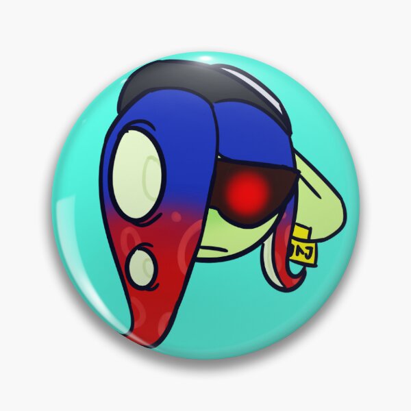 Item preview, Splatoon Dedf1sh / Acht Face designed and sold by AngelTheSiren.