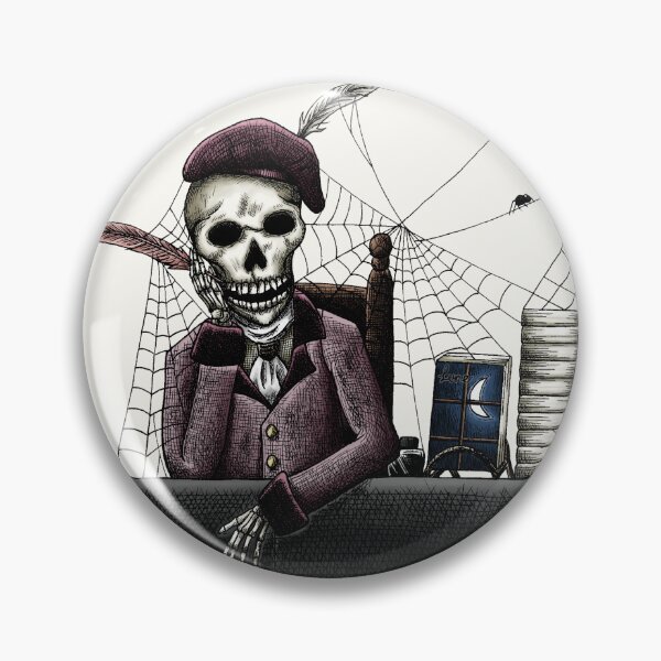 Item preview, Skeletal author during a book signing designed and sold by Myriam Plante - artiste et auteure.