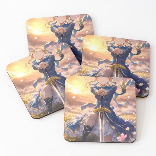Item preview, Saber Fate Stay Night Sunrise Flower Field designed and sold by mildaclairmo.