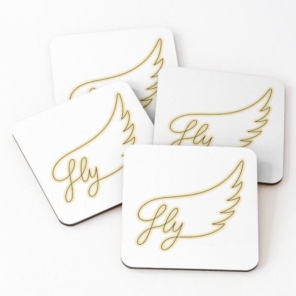 Item preview, Fly Angel Wing Typography | Minimalist Script Wing Tattoo | Inspirational Line Art | Elegant Typography Design designed and sold by Ginastle26.