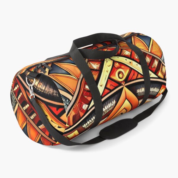 Item preview, Southwest Native American Aztec-Style Golden Orange Designs designed and sold by DEC02.