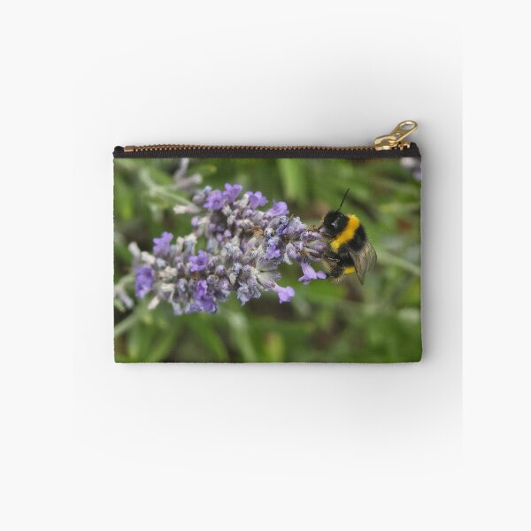 Item preview, Bumble Bee lavender nature insect  designed and sold by littlegreennote.
