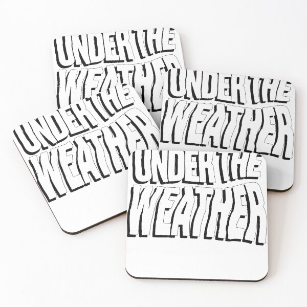 Item preview, Under the Weather – Wavy Typography designed and sold by Spenceless Designz.
