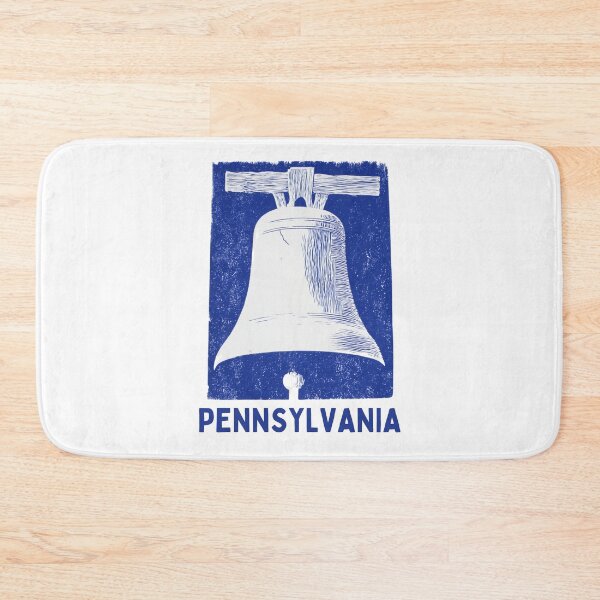 Item preview, Pennsylvania Liberty Bell Block Print designed and sold by tiigerdad.
