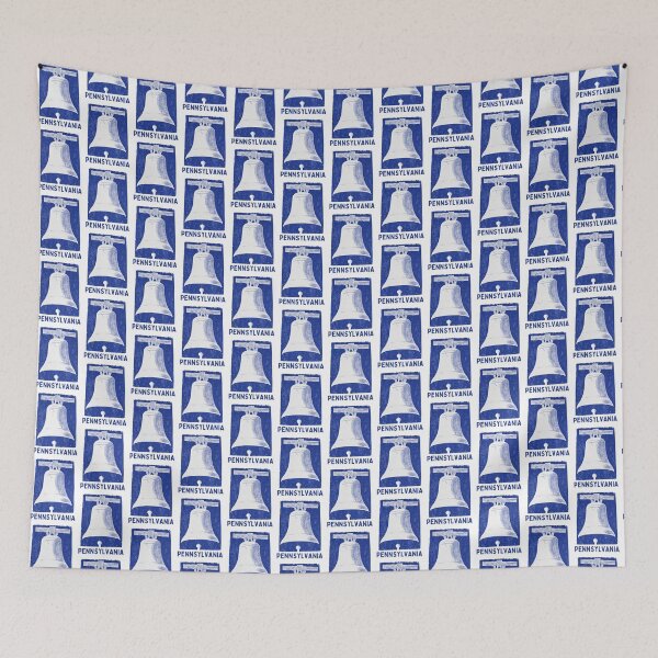 Item preview, Pennsylvania Liberty Bell Block Print designed and sold by tiigerdad.