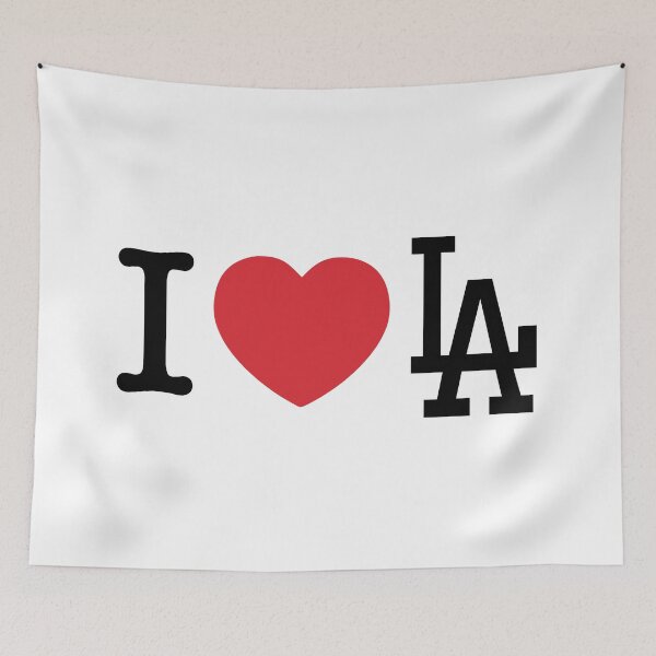 Item preview, I Love LA - "I Love Los Angeles" Logo Sticker designed and sold by DGMaxShop.