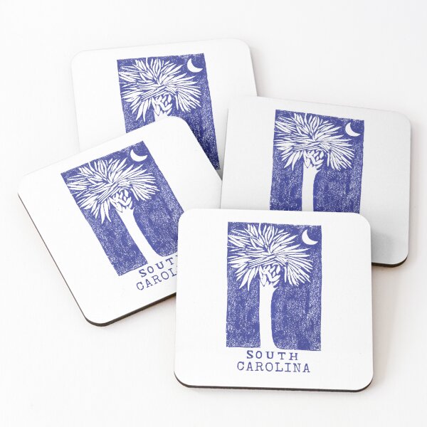 Item preview, South Carolina Palmetto Block Print designed and sold by tiigerdad.