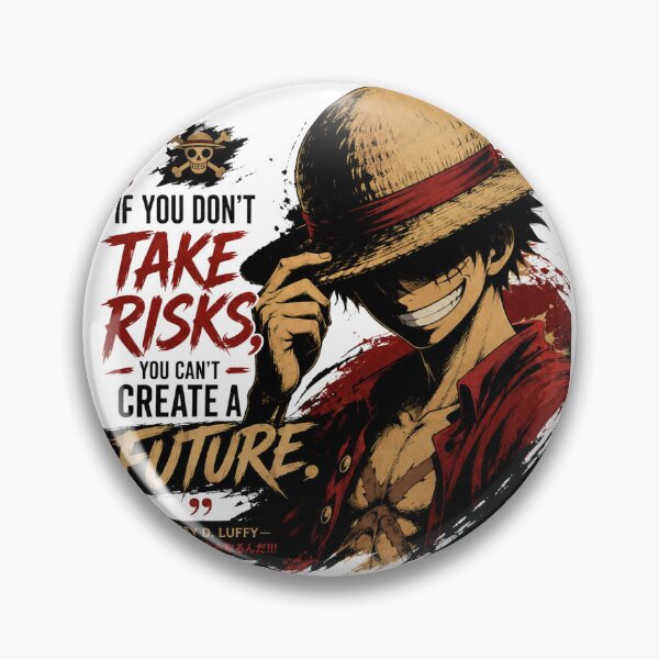 Item preview, "If you don't take risks, you can't create a future." designed and sold by ampotski.