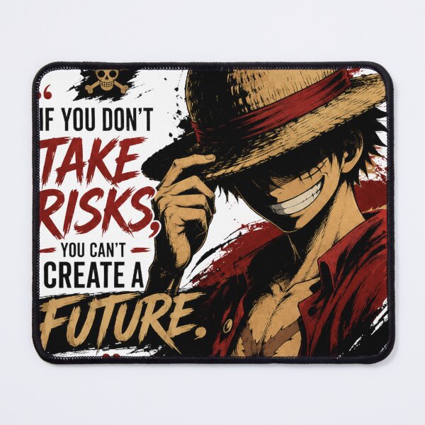 Item preview, "If you don't take risks, you can't create a future." designed and sold by ampotski.
