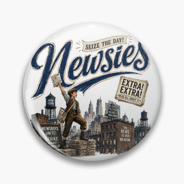 Item preview, Newsies the musical designed and sold by Lyric Vault - Rock on.