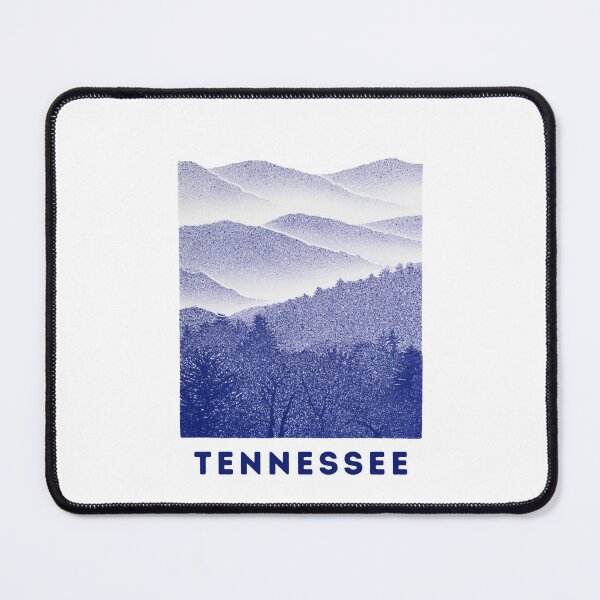 Item preview, Tennessee Smoky Mountains Block Print designed and sold by tiigerdad.