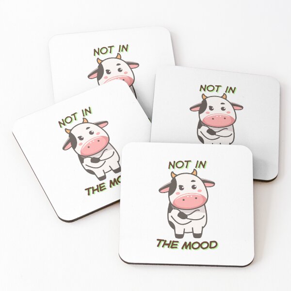 Item preview, Not in the Moo-d designed and sold by snugbugxstudio.