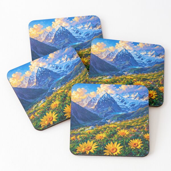 Item preview, Wild flowers in the mountains of Siula Grande designed and sold by anelisaaniego.