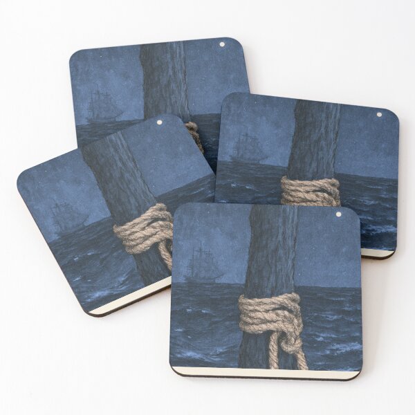 Item preview, Tie Me to the Mast — Rope & Mast at Night | The Odyssey designed and sold by Drunken Authority.