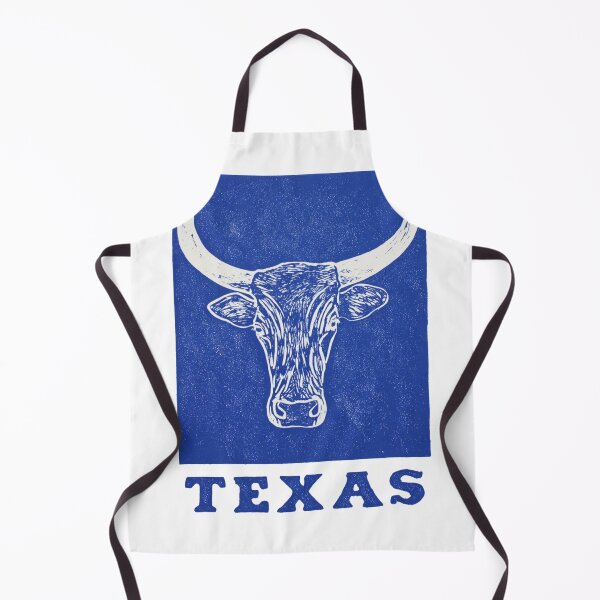 Item preview, Texas Longhorn Steer Head Block Print designed and sold by tiigerdad.