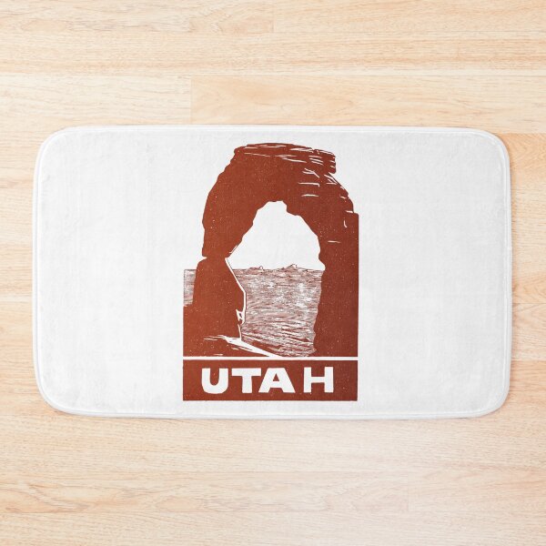 Item preview, Utah Delicate Arch Block Print Art designed and sold by tiigerdad.