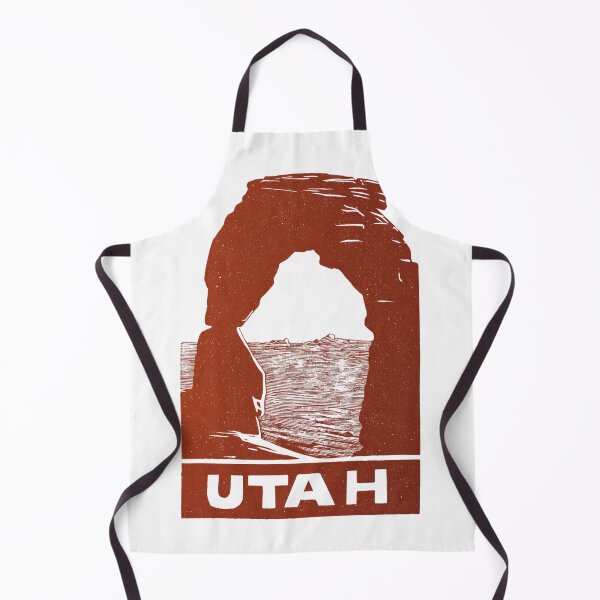 Item preview, Utah Delicate Arch Block Print Art designed and sold by tiigerdad.