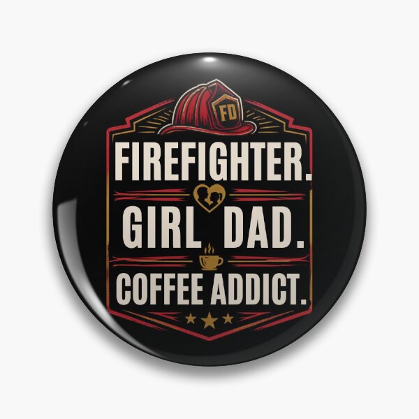 Item preview, Firefighter Girl Dad Coffee Addict. T-Shirt! designed and sold by Wannashirt.