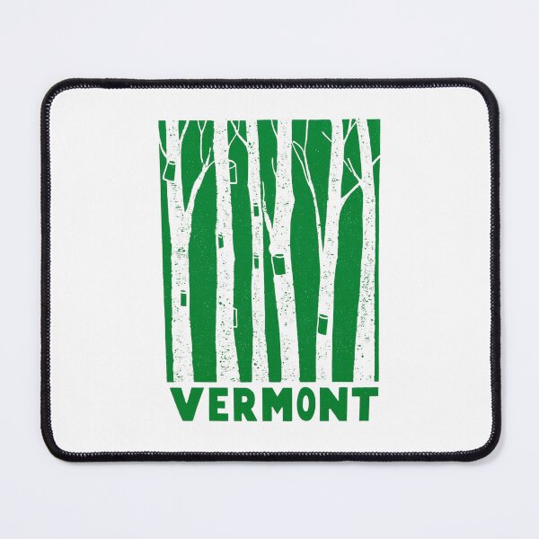 Item preview, Vermont Maple Sugaring Trees Block Print designed and sold by tiigerdad.
