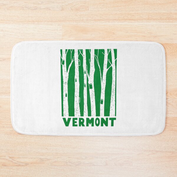 Item preview, Vermont Maple Sugaring Trees Block Print designed and sold by tiigerdad.