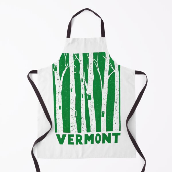 Item preview, Vermont Maple Sugaring Trees Block Print designed and sold by tiigerdad.