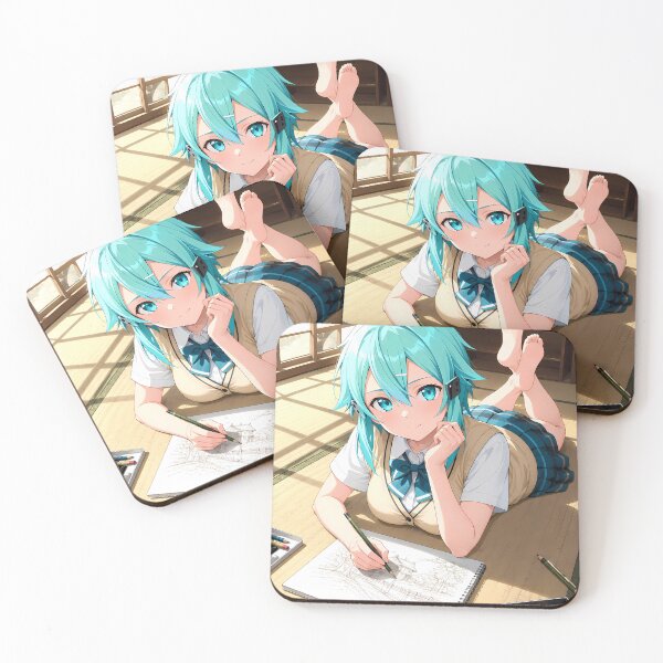 Item preview, Sinon Sword Art Online Cozy Sunlit Creative Afternoon designed and sold by mildaclairmo.