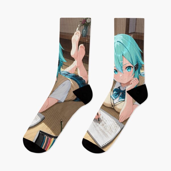 Item preview, Sinon Sword Art Online Cozy Sunlit Creative Afternoon designed and sold by mildaclairmo.
