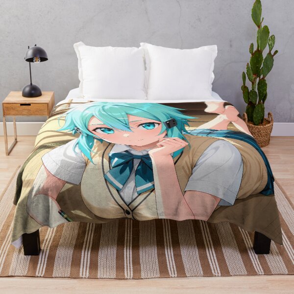 Item preview, Sinon Sword Art Online Cozy Sunlit Creative Afternoon designed and sold by mildaclairmo.