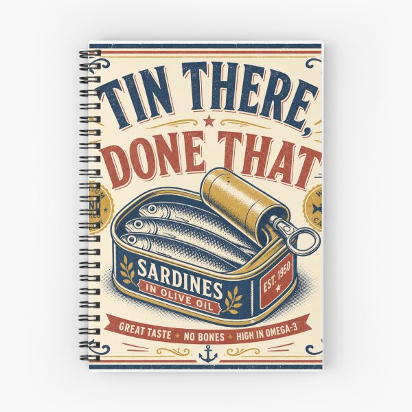 Item preview, Tin There Done That Sardines (pun) designed and sold by BoosterShop.