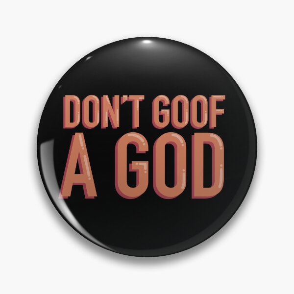 Item preview, Dont Goof A God Funny DND Podcast Player Sticker Decal designed and sold by alexmaushaus.
