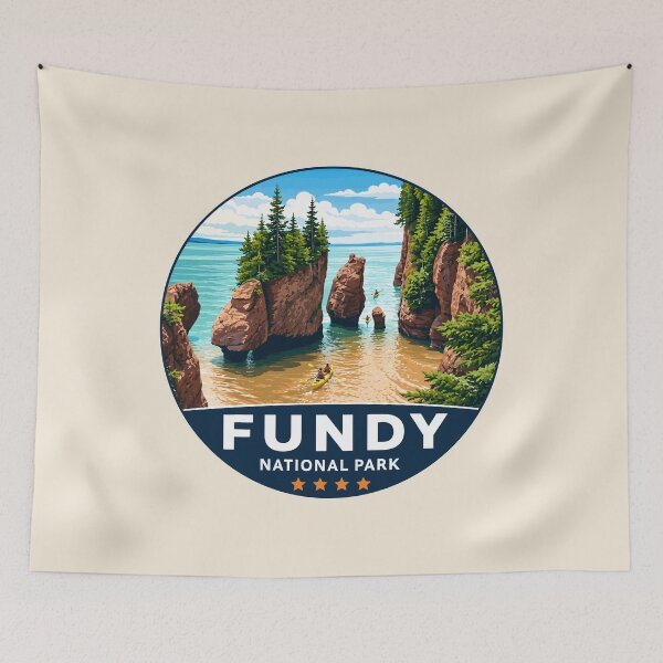Item preview, Fundy National Park | Bay of Fundy Canada Nature Adventure Design designed and sold by Gideon Emmerich.