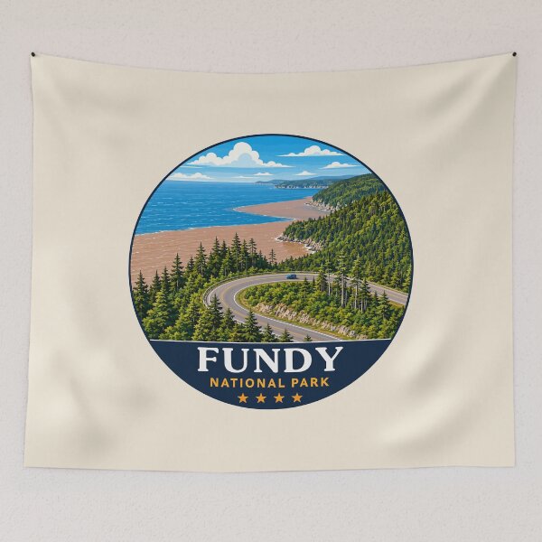 Item preview, Fundy National Park | Bay of Fundy Canada Nature Adventure Design designed and sold by Gideon Emmerich.