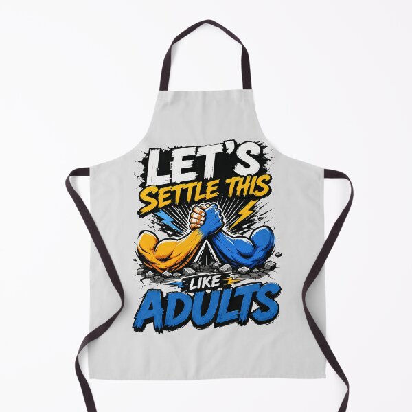 Item preview, Let's Settle This Like Adults Funny Arm Wrestling Humor designed and sold by Cree8if.