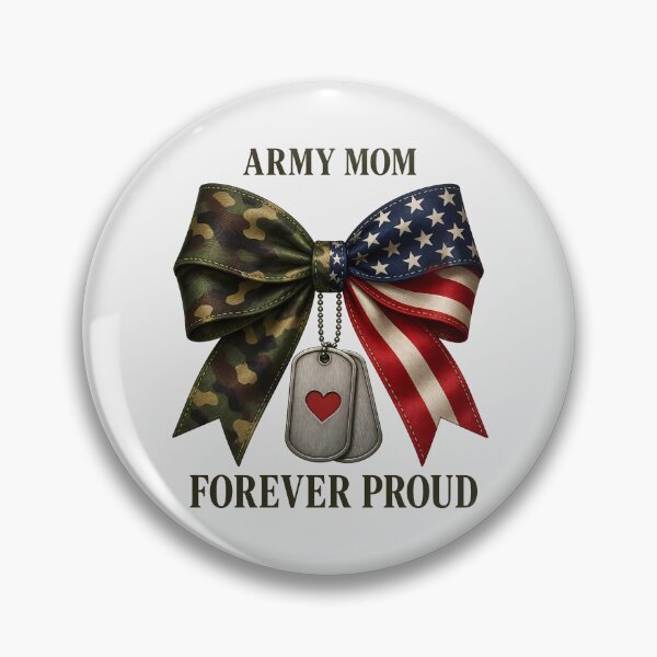 Item preview, Army Mom Camo Heart Patriotic Design designed and sold by VectorJoy.