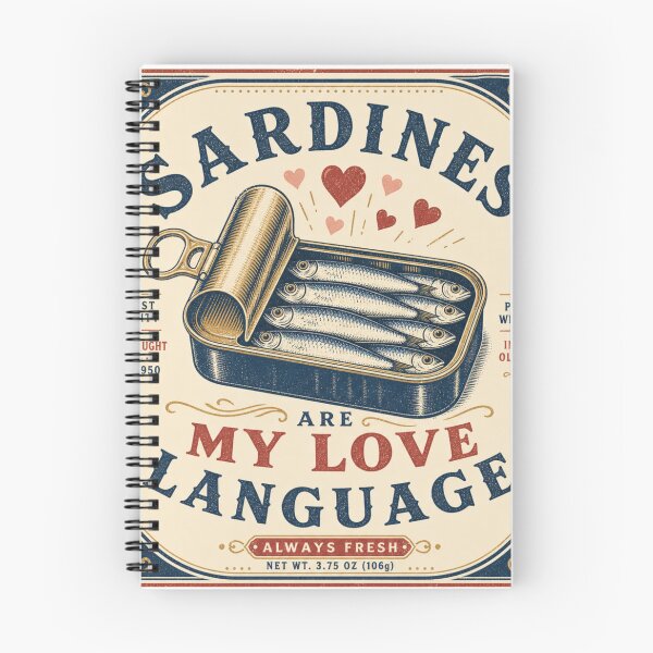 Item preview, Sardines Are My Love Language Can designed and sold by BoosterShop.
