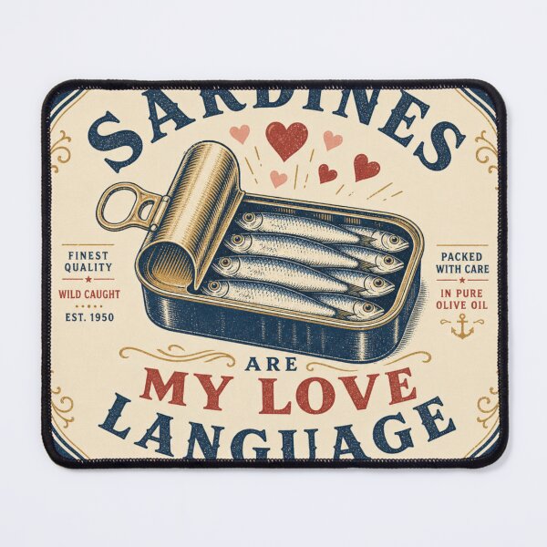 Item preview, Sardines Are My Love Language Can designed and sold by BoosterShop.