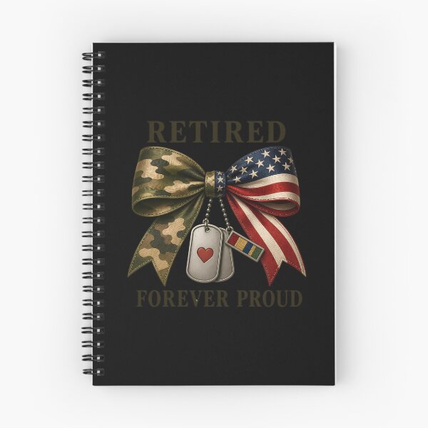 Item preview, Retired Veteran Forever Proud Camo Design designed and sold by VectorJoy.
