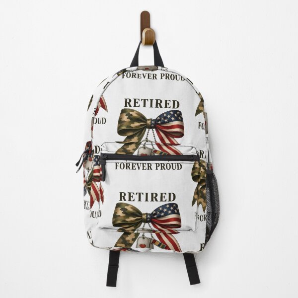 Item preview, Retired Veteran Forever Proud Camo Design designed and sold by VectorJoy.
