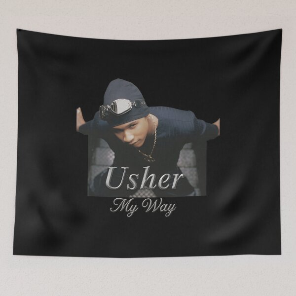 Item preview, Usher My Way Music Art Style Reimagined designed and sold by TeeParteaArt.