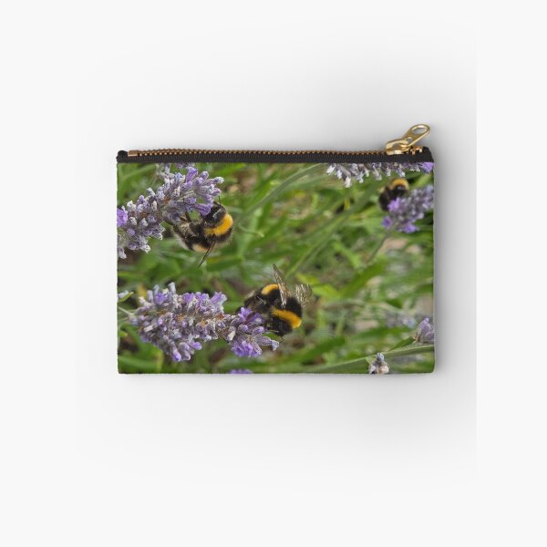 Item preview, Bumble Bee lavender nature insect  designed and sold by littlegreennote.