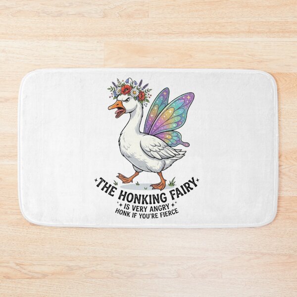 Item preview, The Honking Fairy Duck designed and sold by dreamkaistudios.