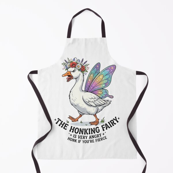 Item preview, The Honking Fairy Duck designed and sold by dreamkaistudios.